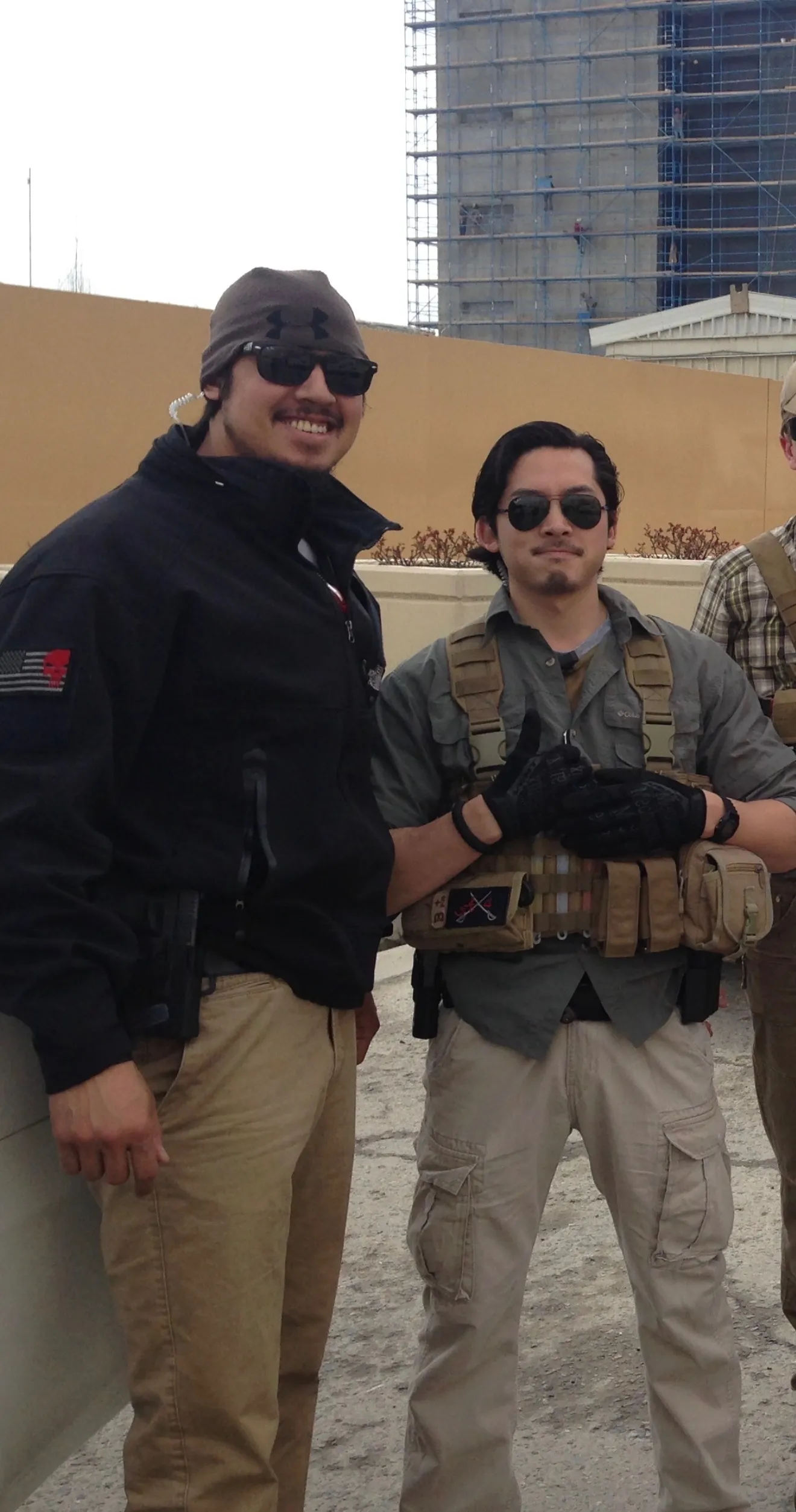 Anvil Group Security team in the field